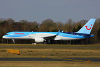 G-OOBF @ EGCC - Now in Thomson's Dynamic Wave colour scheme - by Chris Hall