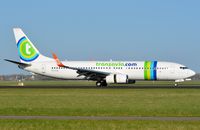 PH-GUB @ EHAM - Last week this B738 arrived in AMS as PR-GUB. See my picture made on April 20th. Now its in Transavia c/s and reregistered. - by FerryPNL
