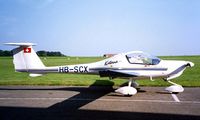 HB-SCX @ LSGL - Diamond DA.20-A1 Katana [10142] Lausanne~HB 11/08/1997 - by Ray Barber