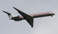 N487AA @ MCO - American MD-82 - by Florida Metal