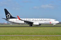 TC-JFI @ EHAM - Turkish B738 in Star Alliance c/s - by FerryPNL
