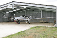 G-DJET @ EGNG - Diamond DA-42, Bagby Airfield, May 2007. - by Malcolm Clarke