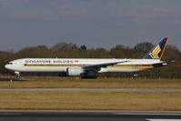 9V-SWN @ EGCC - Singapore Airlines - by Chris Hall