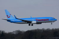 G-FDZU @ EGCC - Thomson - by Chris Hall