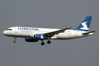 EI-EUA @ LOWW - Livingston Airbus A320