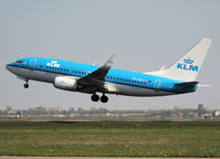 PH-BGO @ AMS - Take off from runway 36L of Schiphol Airport - by Willem Göebel