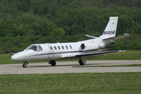 N992HE @ KLUK - Citation at Lunken Airport - by Charlie Pyles