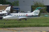 N494CC @ KLUK - Beechjet at Lunken Airport with shaded cockpit - by Charlie Pyles
