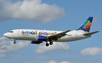 LY-FLH @ EGSH - Holiday Charter Flight. - by keithnewsome