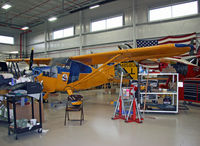 N36790 @ I74 - This CAP Stinson was receiving TLC at Grimes Field, Urbana, OH. - by Daniel L. Berek