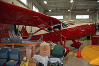N18695 @ I74 - This Golden Age beauty gets attention at the hangar of the Champaign Air Museum. - by Daniel L. Berek