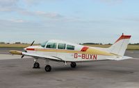 G-BUXN @ EGSH - Rare visitor ! - by keithnewsome