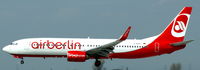 D-ABAG @ EDDL - Air Berlin, is on short finals for Düsseldorf Int´l (EDDL) - by A. Gendorf