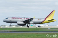 D-AGWI @ EIDW - Landing Rwy 28 at Dublin Airport. - by Noel Kearney