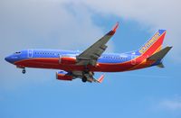 N601WN @ TPA - Southwest 737 - by Florida Metal