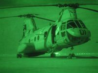 154020 - 154020 circa March 2006. Al Asad, Iraq, HMM-261 - by Crew Chief