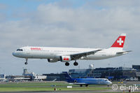 HB-IOL @ EIDW - Landing Rwy 28 at Dublin Airport. - by Noel Kearney