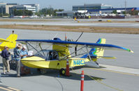 N48CJ @ SQL - On exhibit at the Hiller Museum as part of the Seaplane Adventure Day. - by Bill Larkins
