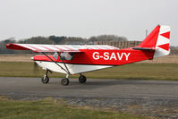 G-SAVY @ EGBR - ICP MXP-740 Savannah VG Jabiru at The Real Aeroplane Club's Spring Fly-In, Breighton Airfield, April 2013. - by Malcolm Clarke
