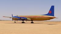 EX-75466 - Il-18 seen in Somalia, Garowe airport, March 2012. - by Darko