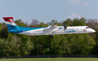 LX-LGG @ ELLX - on final RW24 - by Friedrich Becker