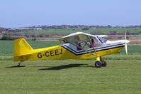 G-CEEJ @ X3CX - Just landed at Northrepps. - by Graham Reeve