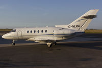 G-NLPA @ EGSH - Arriving at SaxonAir in the setting sun.