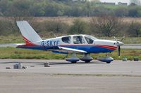 G-SKYF @ EGFH - Visiting Tobago. - by Roger Winser