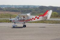 G-CGPW @ EGFH - Visiting Hawk microlight. - by Roger Winser