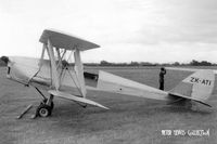 ZK-ATI - Glider towing, mid-1960s - by Peter Lewis