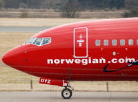 LN-DYZ @ EGPH - Taxiing for a 06 departure.