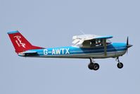 G-AWTX @ EGSH - about to touch down. - by Graham Reeve