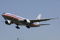 N778AN @ EGLL - American Airlines, on approach to runway 27L. - by Howard J Curtis