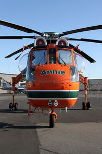 N171AC @ BLI - Artsy shot of Annie the SkyCrane - by Duncan Kirk