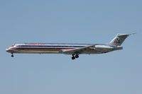 N578AA @ DFW - American Airlines landing at DFW Airport