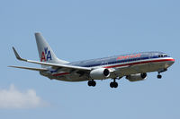 N836NN @ DFW - American Airlines landing at DFW Airport - by Zane Adams