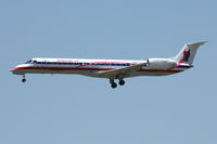 N905JH @ DFW - American Eagle landing at DFW Airport Komen Race for the Cure paint.
