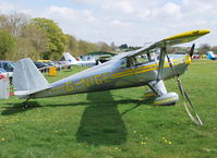 G-NIGE @ EGHP - Luscombe 8E at Popham - by moxy