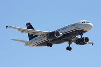 N754UW @ DFW - US Airways landing at DFW Airport
