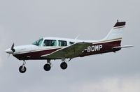 G-BOMP @ EGSH - About to land at Norwich. - by Graham Reeve