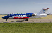 LX-TWO @ EGSH - Arriving at SaxonAir.