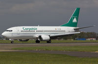 YR-ADB @ EGSH - Arriving at EGSH for spray by Air Livery.
