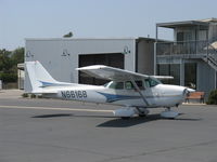 N66168 @ SZP - 1983 Cessna 172P SKYHAWK II, Lycoming O-320-D2J 160 Hp, taxi - by Doug Robertson