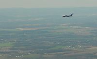 N706TB @ KFDK - Airborne, north of Frederick, MD - by Mike Hayden