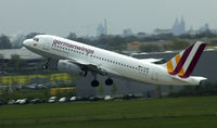 D-AGWB @ EDDV - Departing Runway 09R Hannover (EDDV) - by Derek Flewin