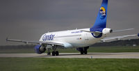 D-AICG @ EDDV - Taxiing out at Hannover (EDDV). - by Derek Flewin