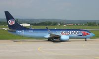 HA-LKE @ LOWG - Travel Service Hungary Boeing 737-86Q - by Andi F