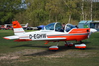 D-EGHW @ EGHP - Bolkow BO-209 Monsun at Popham - by moxy