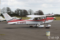 F-HBFG @ EIWT - Pictured parked on the apron at Weston. - by Noel Kearney