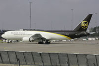 N356UP @ ARN - Parked at ramp R.